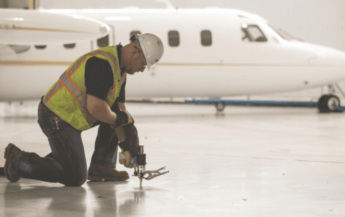 Commercial concrete repair for airport