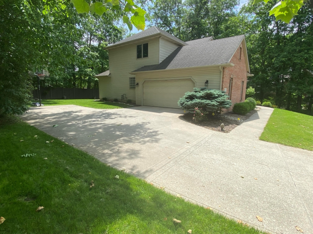 driveway concrete repair case study