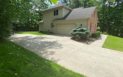 driveway concrete repair case study