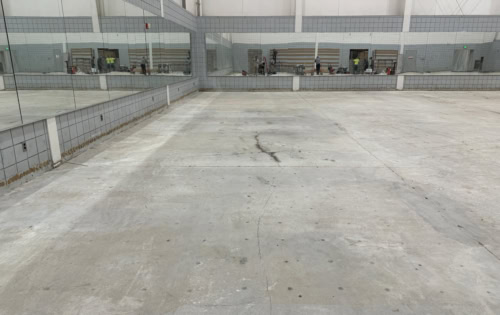 university concrete repair work